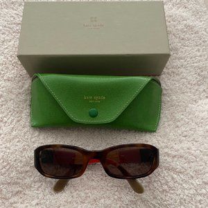 Kate Spade 125 PAOLA/S/ 0W4P Tortoise Shell Sunglasses + Case Made In Italy
